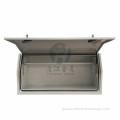 Aluminum Tapered Undertray Toolbox White Full Opening Side Tool Box With Shelf Manufactory